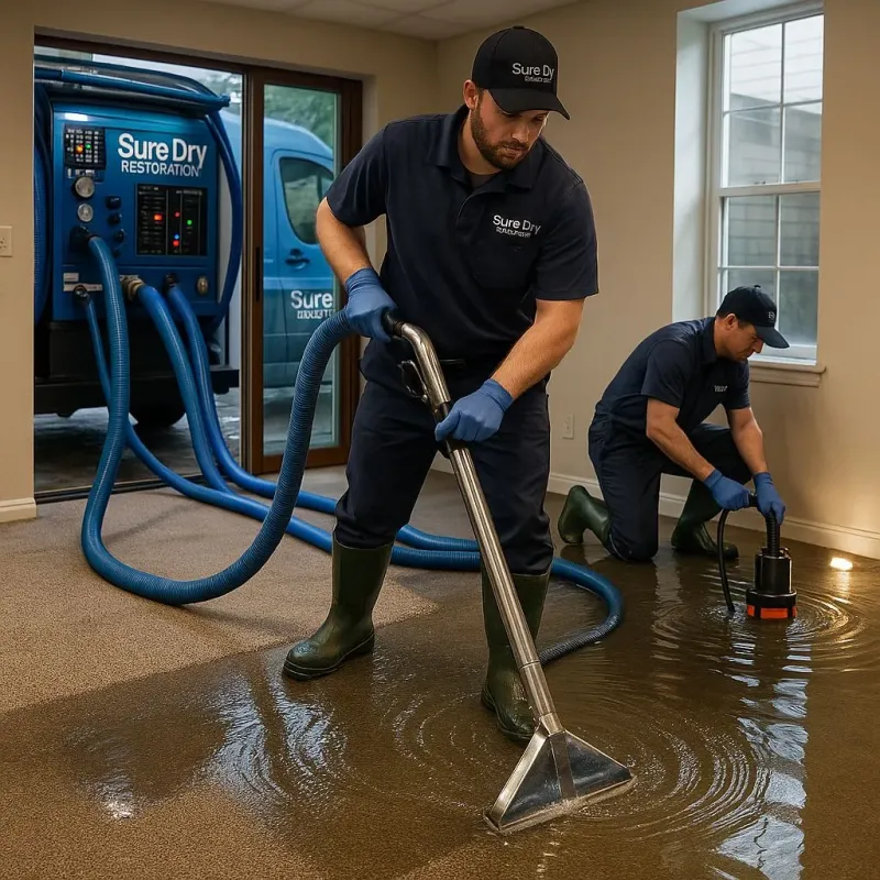 Water Extraction and Removal process in Peosta, IA